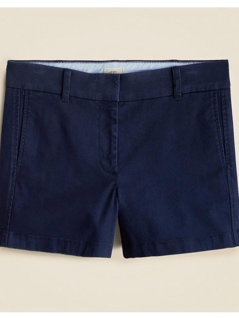 J. Crew Navy Cotton Chino Shorts